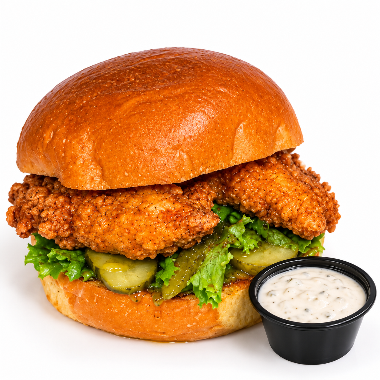 Korean Hot Honey Sandwich